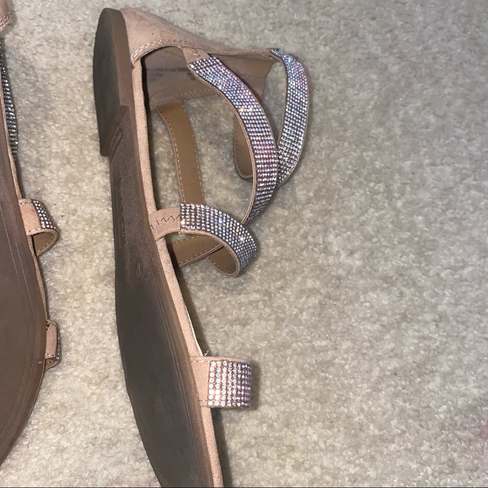 rhinestone gladiator sandals - Picture 4 of 4